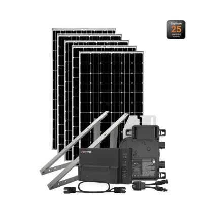 Kit Fotovoltaico 2 275w Microinversores imagem
