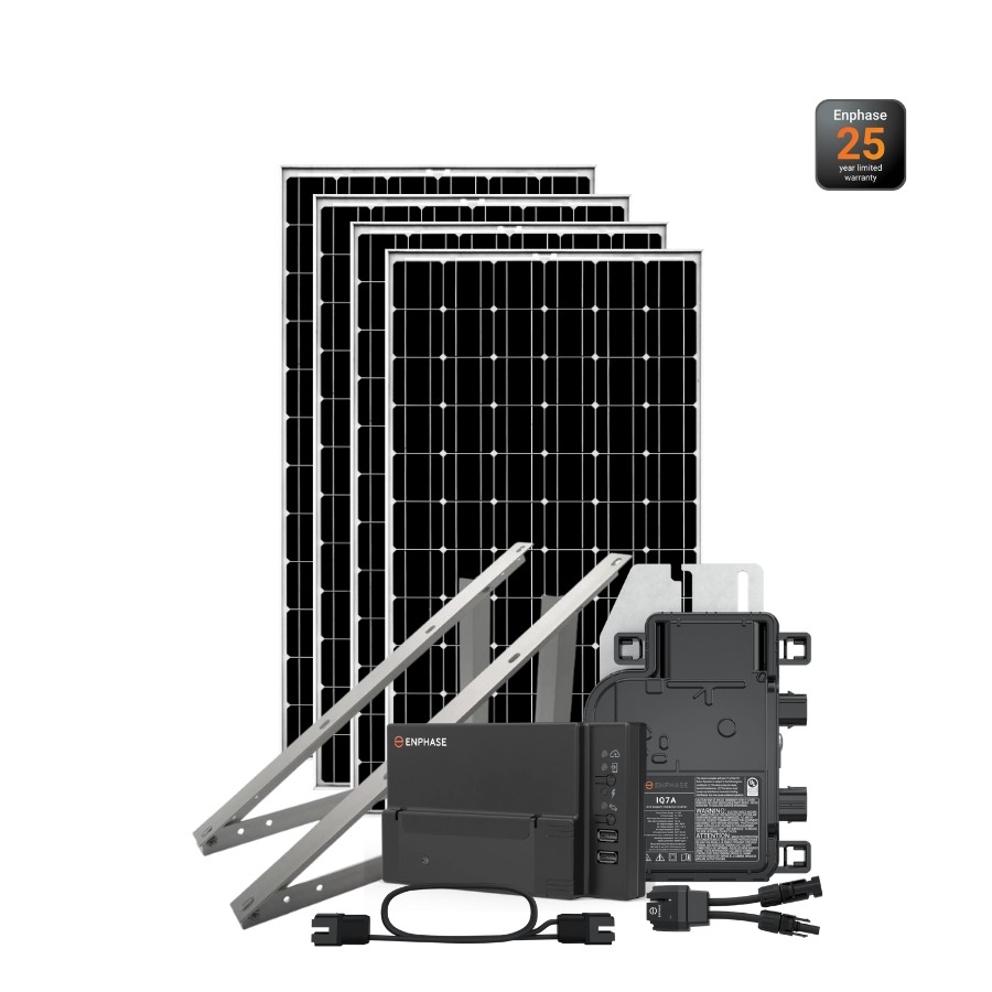 Kit Fotovoltaico 2 200w Microinversores