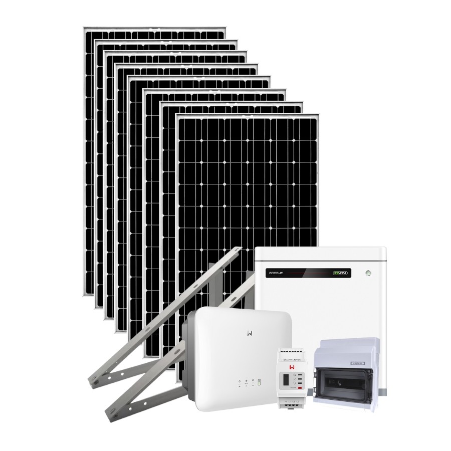 Kit Fotovoltaico 4 400w Goodwe c/ bateria