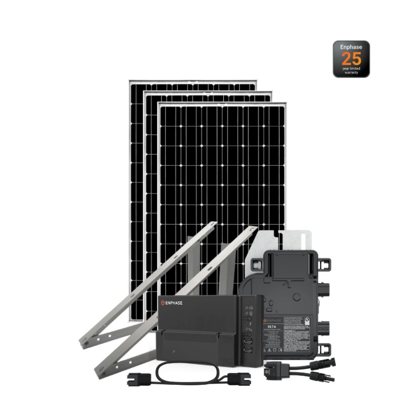 Kit Fotovoltaico 1 650 w Microinversores imagem