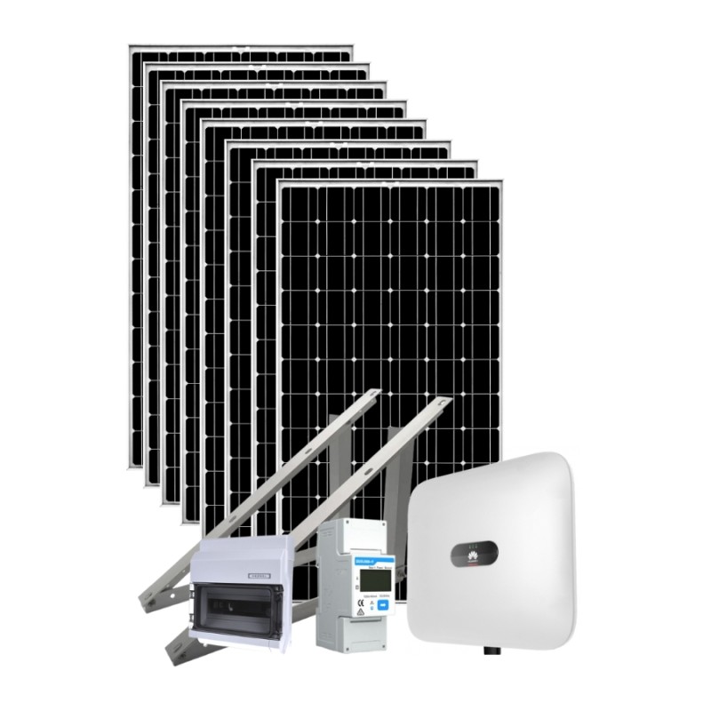Kit Fotovoltaico 4 000W Monofásico Híbrido imagem
