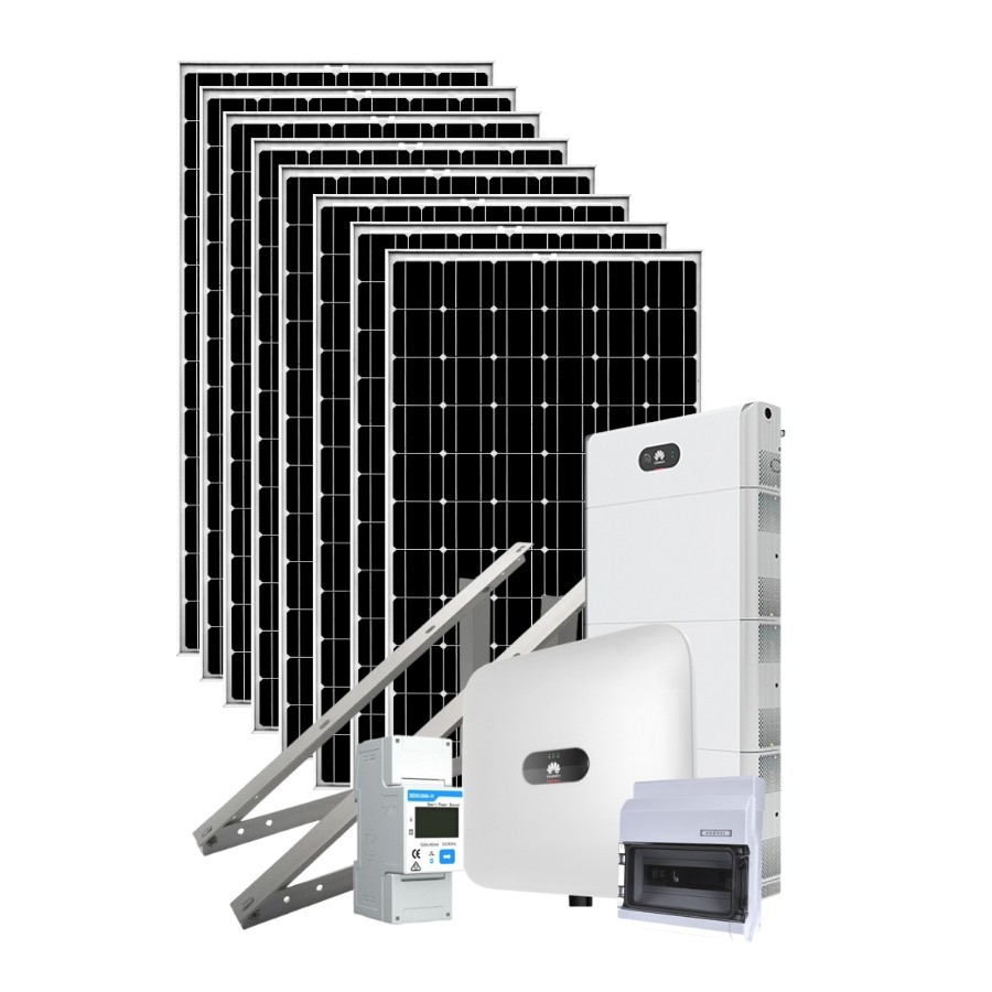 Kit Fotovoltaico 4 400 W c/ Bateria