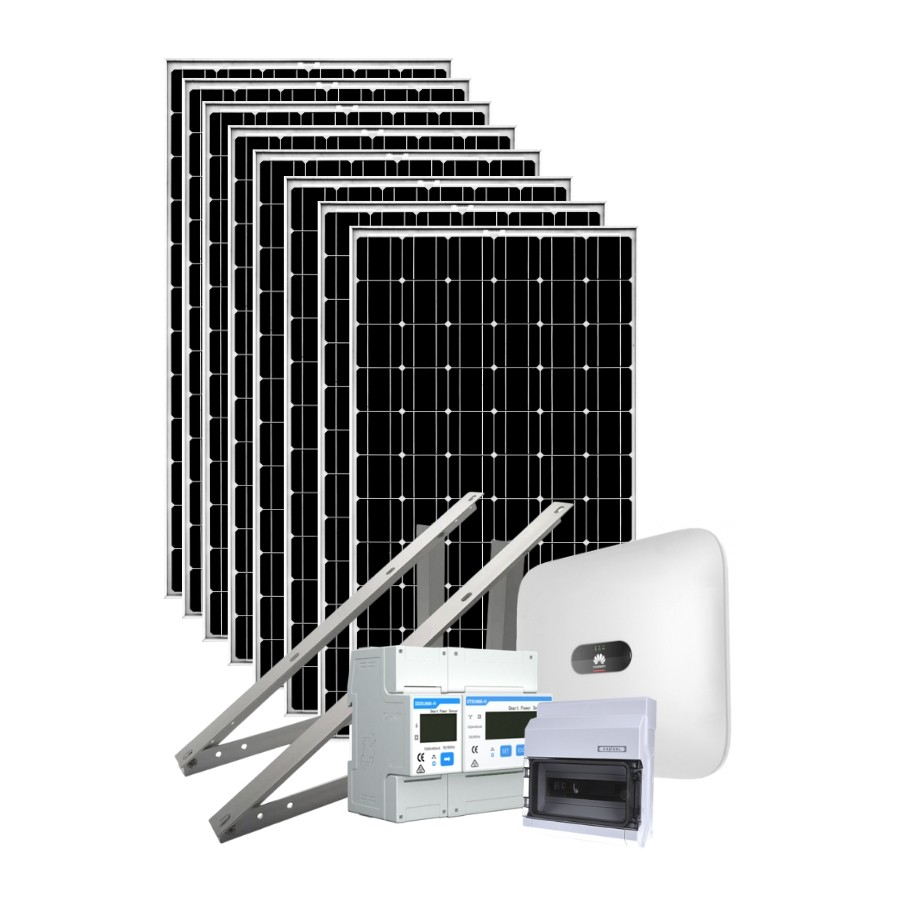 Kit Fotovoltaico 4 950 W Trifásico Híbrido