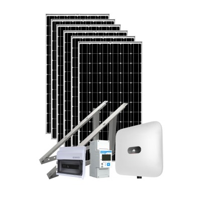 Kit Fotovoltaico 3 000W Monofásico Híbrido imagem